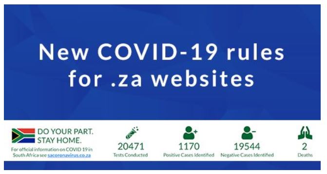 COVID 19 Website Banner