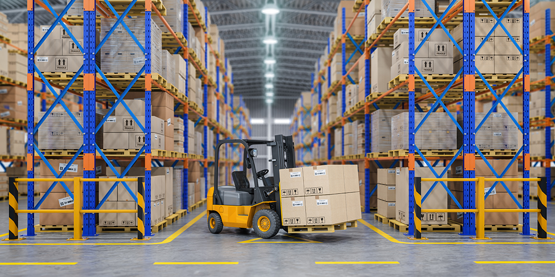 Sales and Distribution Embrace ERP Warehouse Forklift